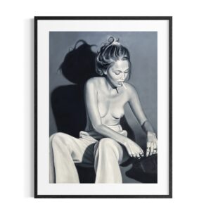 Grisaille of a Woman