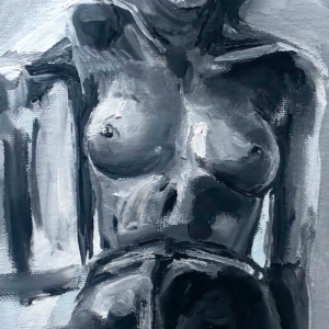 Sketch of a Woman  artwork by Lotte Eleonoor