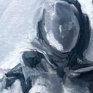 Sketch of a Woman  artwork by Lotte Eleonoor