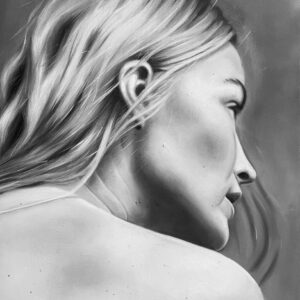 Detail of Unsaid  artwork by Lotte Eleonoor